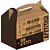 Embalagem para Alimentos Lanche Frases KIT CXKRAFT PCT com 50 - Imagem 1