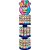 Doce PUSH POP Duo Torre - Pirulito com 2 Sabores - Caixa com 30 Unidades - Imagem 1