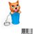 Doce Mini CATZ 260G DPCOM com 6 Chaveiros de Gatinho Colecionáveis com Pirulito 10G - Imagem 4