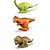 Dinossauro Dinos Coleção Miniaturas 24CM - Imagem 3