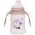 Copo Treinamento STAR Silicone 250ML Rosa - Imagem 1