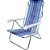Cadeira Reclinável para Praia e Piscina - 8 Posições, Dobrável, 65X54X87CM - Imagem 3