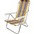 Cadeira Reclinável para Praia e Piscina - 8 Posições, Dobrável, 65X54X87CM - Imagem 4