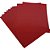 Contra Capa Encadernação A4 Vermelho Fosco (0,30) Pacote com 50 Unidades - Imagem 2