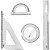 Conjunto para Desenho NEW Line Cristal 2º Grau - Imagem 2