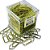 Clips Colorido 2/0 (00) 100UN Amarelo PCT com 10 - Imagem 2