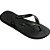 Chinelo Havaianas Unissex Brasil LIGHT 41/2 Preto - Imagem 3