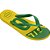 Chinelo Havaianas Unissex Brasil 10 45/6 Amarelo Citrico - Imagem 6