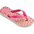 Chinelo Havaianas Infantil KIDS Flores 25/26 - BRANCO/ROSA - Imagem 3