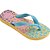 Chinelo Havaianas Infantil KIDS Flores 25/26 Amarelo - Imagem 3