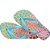 Chinelo Havaianas Infantil KIDS Flores 25/26 Amarelo - Imagem 5
