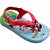 Chinelo Havaianas Infantil BABY Marvel 22 AZUL/VERMELHO - Imagem 3