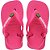 Chinelo Havaianas Infantil BABY Brasil Logo 23/4 Rosa FLU - Imagem 1