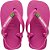 Chinelo Havaianas Infantil BABY Brasil Logo 20 Rosa GUM - Imagem 1