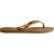 Chinelo Havaianas Feminino Fantasia GLOSS 37/38  Dourado - Imagem 4