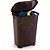 Cesto para Roupa Marrom 30L - Imagem 1