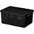 Cesta Organizadora Linea 26X18X12CM Preta com TAM - Imagem 1