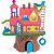 Casinha de Boneca Casa NA Floresta com Acessórios - Imagem 2