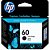 Cartucho Original HP 60 Preto INKJET - Imagem 2