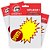 Cartaz para Marcação SPLASH Oferta Pequeno 130X93MM Amarelo - Pacote com 10 - Imagem 2