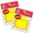 Cartaz para Marcação SPLASH Oferta Médio 155X135MM Amarelo - Pacote com 10 - Imagem 2