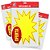 Cartaz para Marcação SPLASH Oferta Grande 276X200MM Amarelo Pacote com 10 - Imagem 1