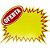 Cartaz para Marcação SPLASH Oferta Amarelo 20X30CM Pacote com 100 - Imagem 2