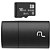 Kit 2 em 1 Cartão de Memória Micro SD 16GB Classe 10 com Leitor USB - Imagem 1