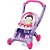 Carrinho de Boneca Bebaby 2 em 1 Rosa - com Bebê Conforto - Imagem 5