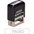 Carimbo Autoentintado Automático 38X14MM Pago Preto - Imagem 1