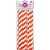 Canudo Biodegradável Papel Listra Vermelho 6X200MM com 12UN PCT com 10 - Imagem 1