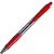 Caneta Retrátil BPGP-S Supergrip 1.0MM Vermelha Caixa com 12 - Imagem 3