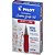 Caneta Retrátil BPGP-S Supergrip 1.0MM Vermelha Caixa com 12 - Imagem 1
