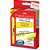 Caneta Marca Texto Supersoft GEL Amarelo CX com 06 - Imagem 1