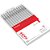 Caneta GEL Hashi GEL Pen 05MM Prata CX com 12 - Imagem 1