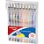 Caneta GEL 4 Metálicas + 4 Neon + 2 Pastel - KIT com 10 Unidades - Imagem 2