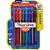 Caneta Esferográfica Paper Mate KM 100 Colorz Fina 0.7MM - Blister com 8 Cores Sortidas - Imagem 1