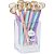 Caneta Esferográfica Coração Diamante CANDY - 5 Cores - Pote com 20 - Molin - Imagem 2