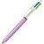 Caneta Esferográfica BIC 4 Cores Refresh Corpo Rosa - Caixa com 12 Unidades - Imagem 4
