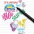 Kit Lettering BIC com 15 Canetas Intensity Sortidas - Ponta ULTRA Fina e Média - Imagem 3