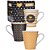 Caneca Decorada ALÇA BW Porcelana 330ML - Imagem 1