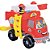 Caminhão de Bombeiros Grande com Som e Escada Telescópica - Imagem 1