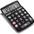 Calculadora de Mesa 8 Dígitos com Visor LCD SOLAR/BATERIA Preta - Imagem 1