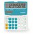Calculadora de Mesa 8 DIG MX C87A BRANCA/AZUL - Imagem 1
