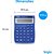 Calculadora de Mesa 12 Dígitos MV4125VISEM SL/BA Azul - Visor de Cristal Líquido - Imagem 3