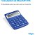 Calculadora de Mesa 12 Dígitos MV4125VISEM SL/BA Azul - Visor de Cristal Líquido - Imagem 8