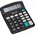 Calculadora de Mesa 12 Dígitos 18X14X4CM Preta - Imagem 2