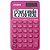 Calculadora de Mesa 10 Dígitos Rosa com Alimentação SOLAR/BATERIA - Imagem 1