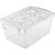 Caixa Plástica Multiuso Cristal 1,5L 11,8X19,7X9CM com T - Imagem 1
