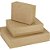 Caixa para Presente com Tampa KRAFT Grande 35X25,5X7,5CM Pacote com 10 - Imagem 2